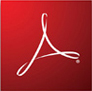 Adobe reader logo